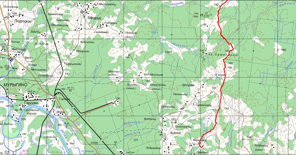 Карта гирсово кировская область