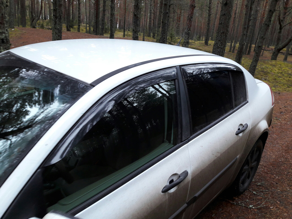 Маленькое то и установка ветровиков. — DRIVE2