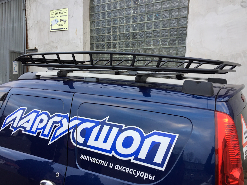 Багажная корзина на крышу автомобиля Евродеталь — largus-shop.ru на DRIVE2