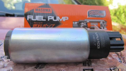 MPU103 Насос топливный Masuma 150L/h, 3kg/cm2, сетка MPU-002, carbon ...