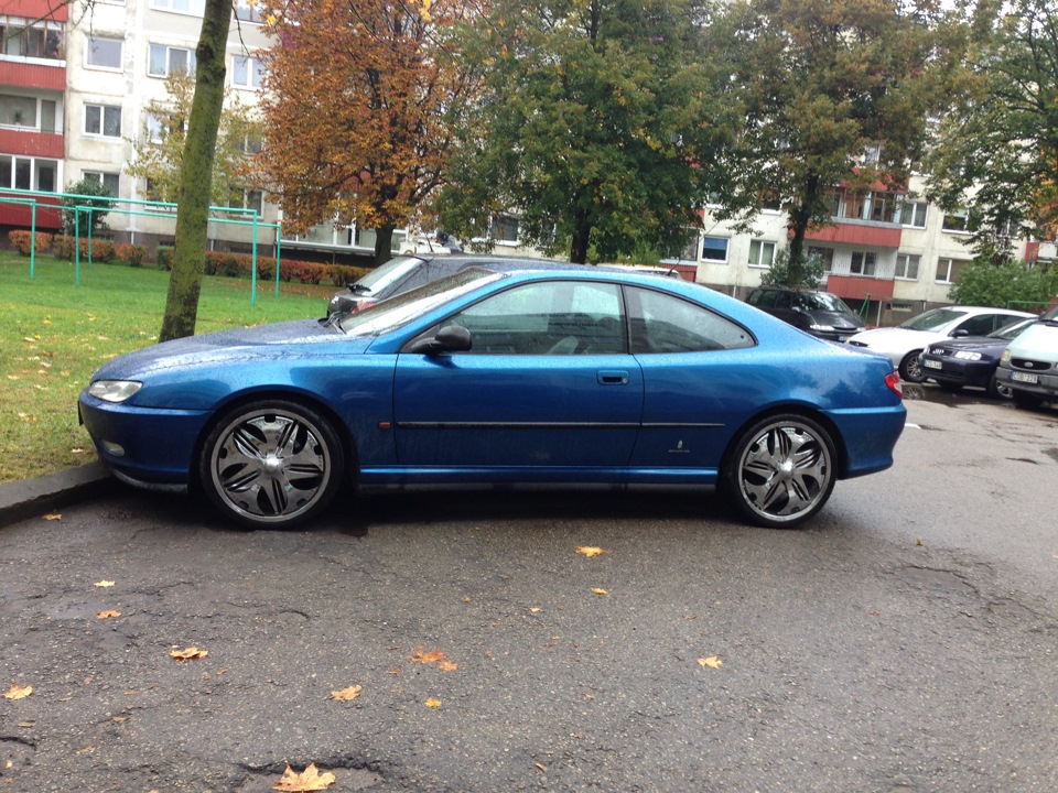 Были как-то в Литве проездом… :Р — Peugeot 406 Coupe, 2,2 л, 2003 года ...