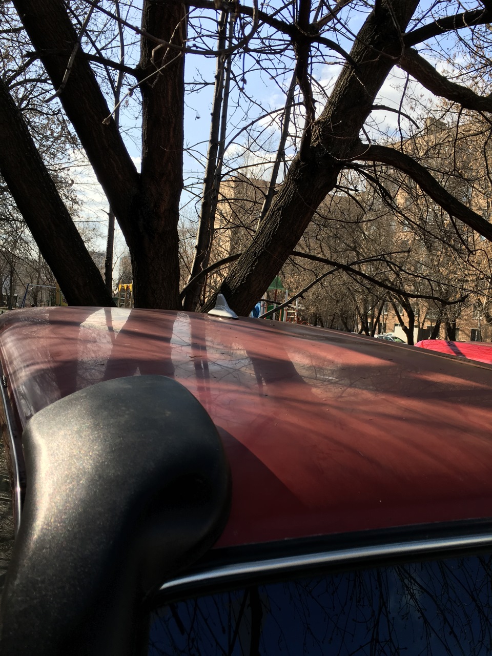 Установка плавника и накладки на капот АПС — Lada 4x4 3D, 1,7 л, 1999 ...