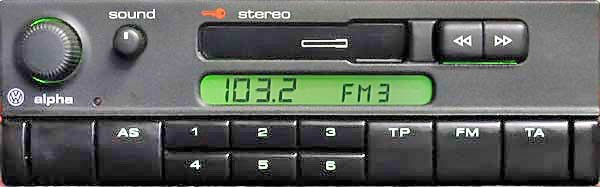 Автомагнитола альфа фольксваген инструкция