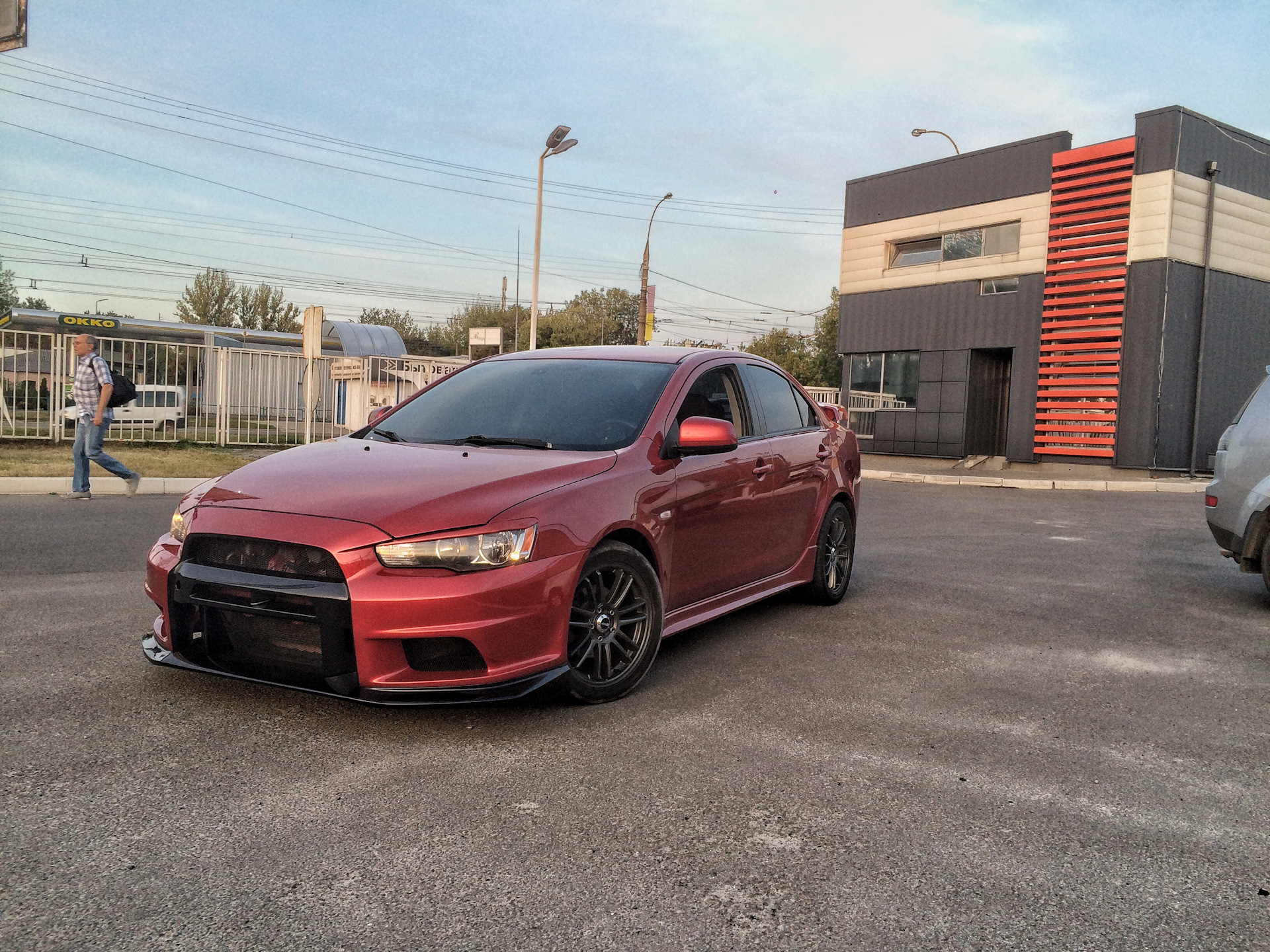 Mitsubishi Lancer 10 Purple