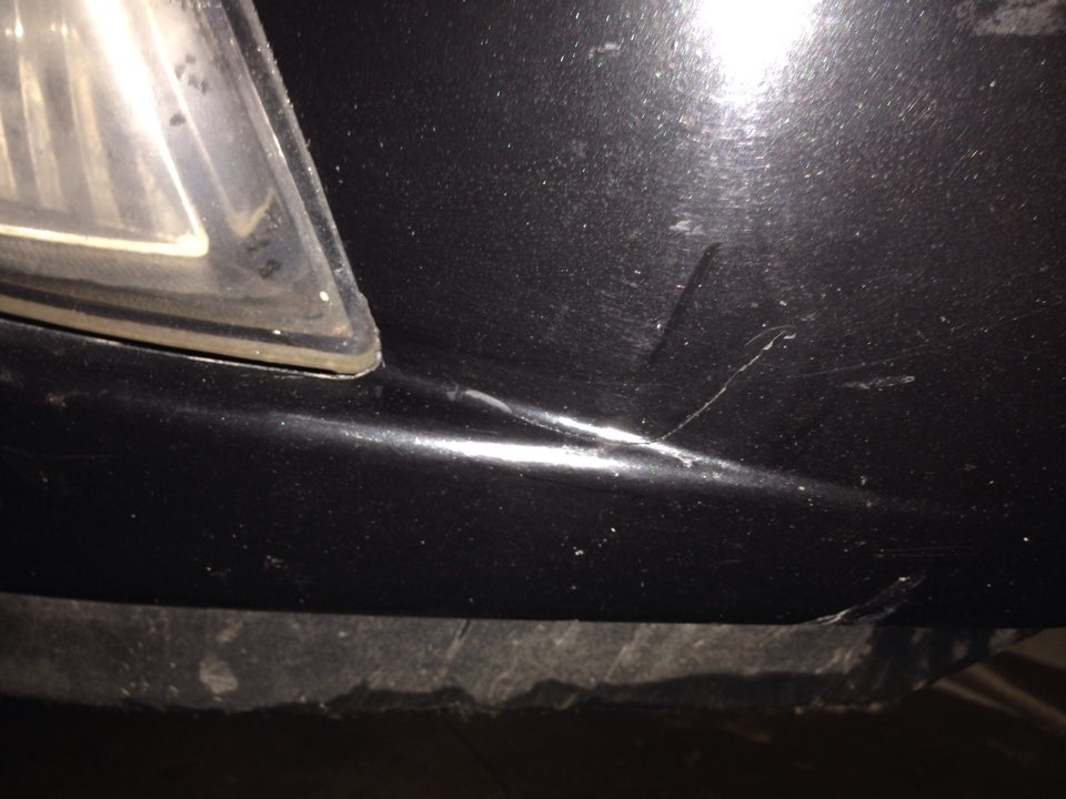 Лопнул бампер — Lada Приора седан, 2 л, 2008 года | другое | DRIVE2