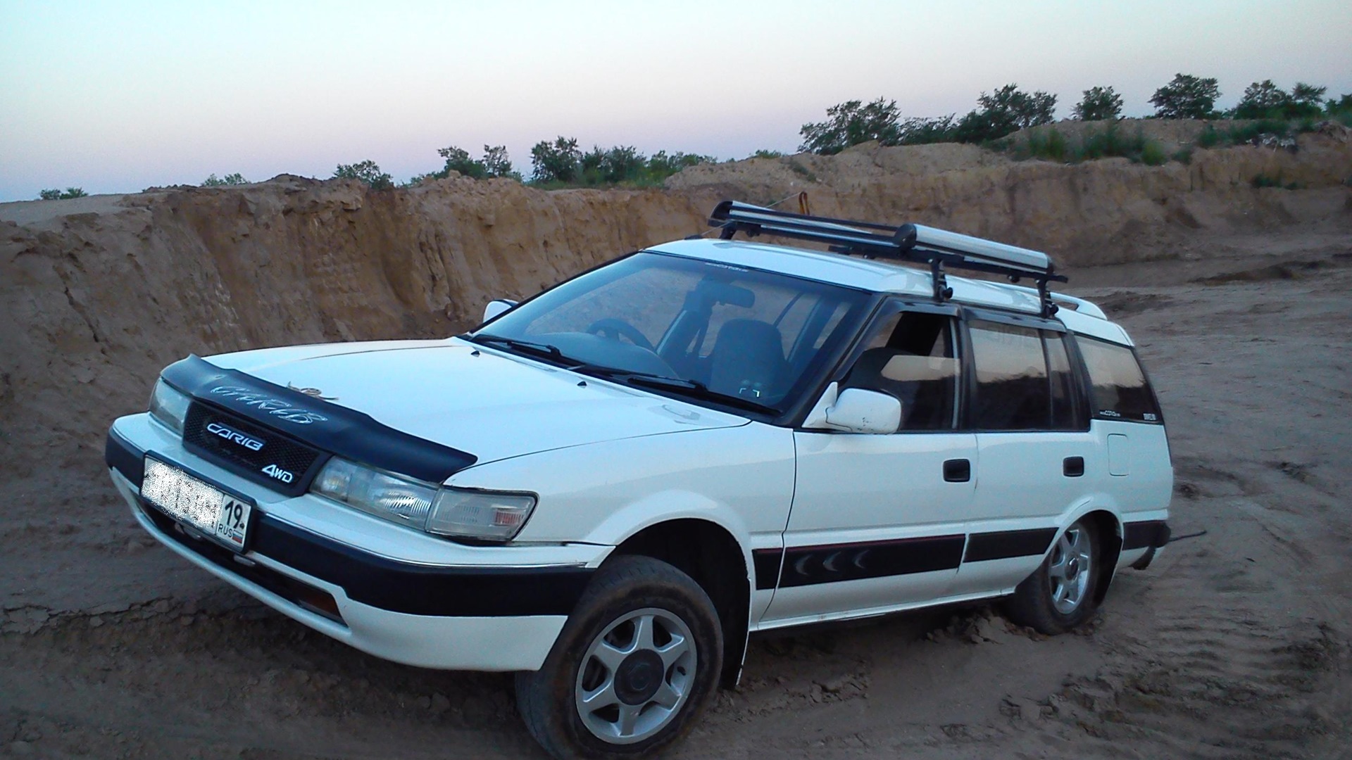 Toyota Sprinter Carib (95) 1.6 бензиновый 1989 | Карибас-Барабас на DRIVE2