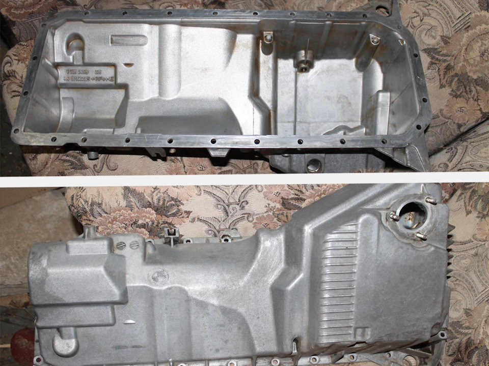 поддон тоже засверкал:-) — BMW 5 series (E39)