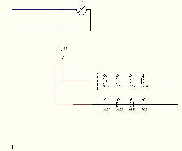 Схема подключения drl 01