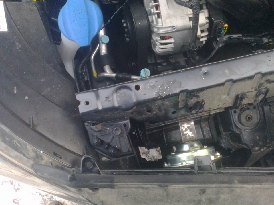 Установка волжских сигналов — Hyundai Solaris, 1,6 л, 2014 года ...