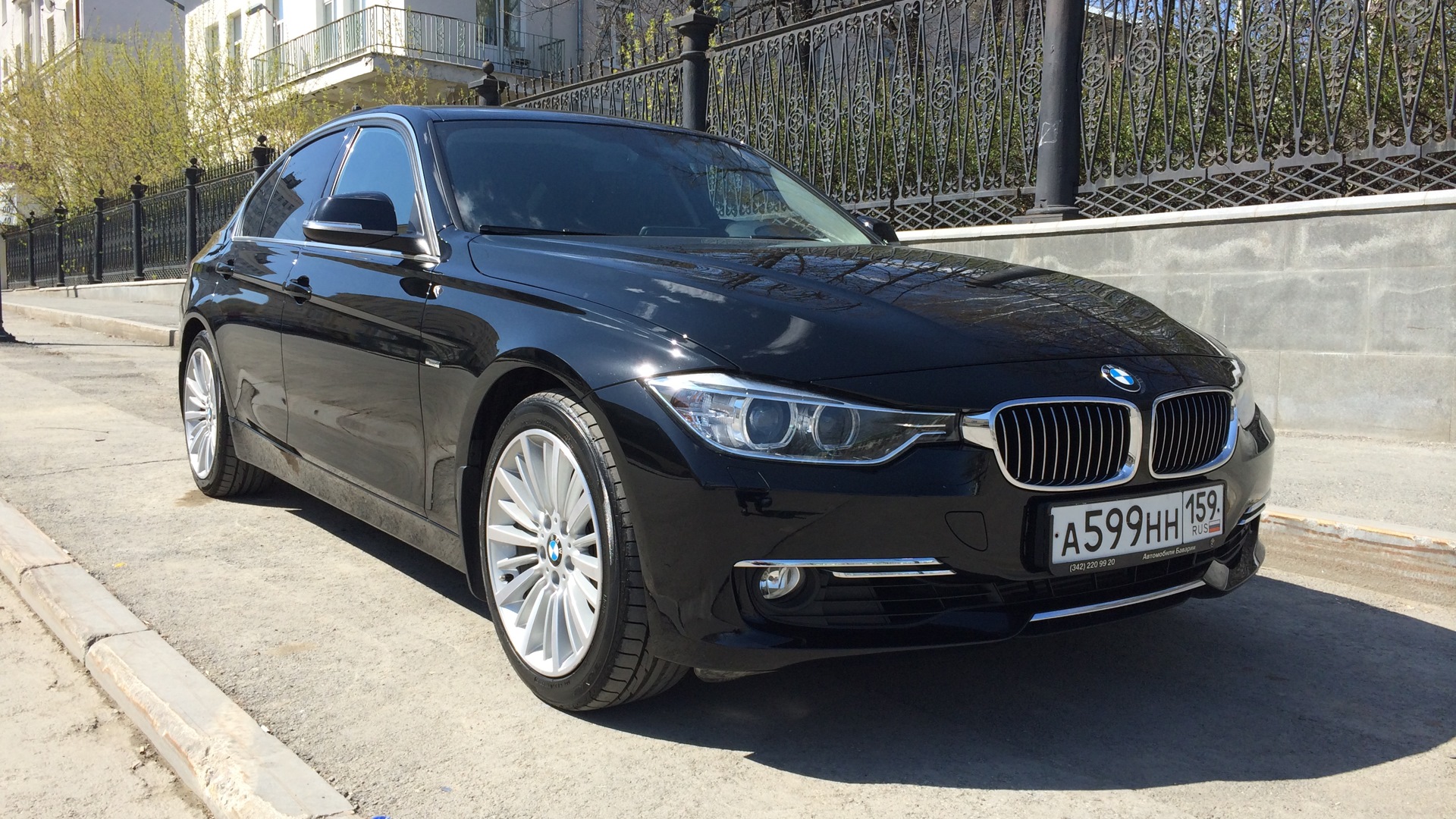 BMW 3 series (F30) 2.0 бензиновый 2012 | Мой друг! на DRIVE2