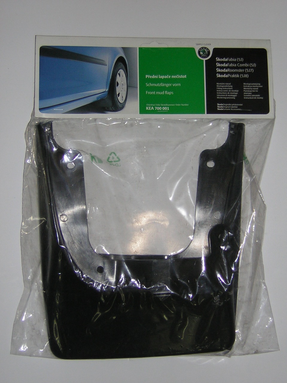 Поиск передних брызговиков — Skoda Fabia Mk1, 1,4 л, 2001 года ...