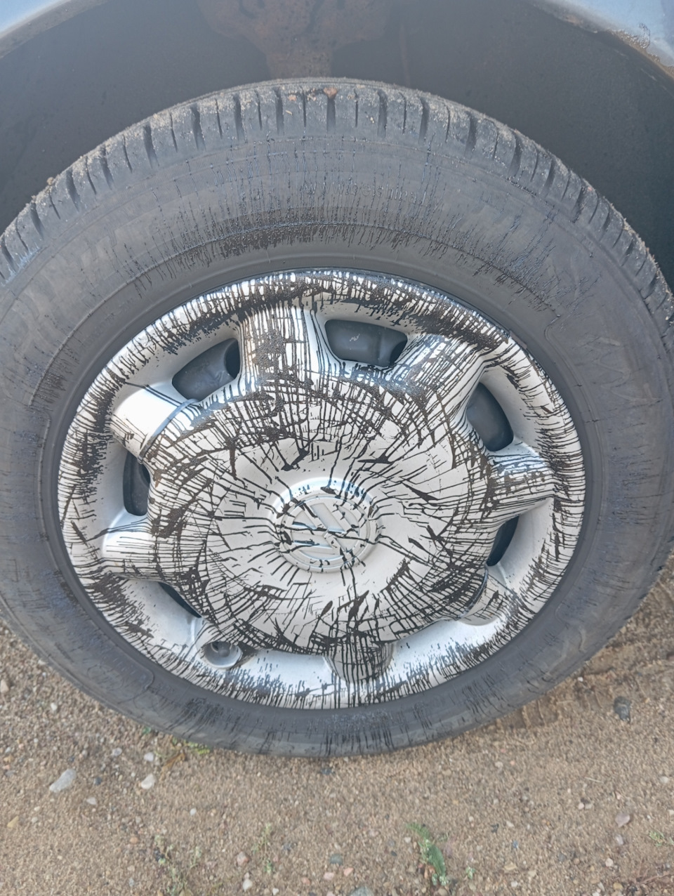 Влетел в битум — Volkswagen Passat Variant (B3), 1,9 л, 1992 года ...