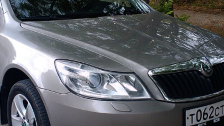 Девочка заболела. Дымит на холостых и светофорах. — Skoda Octavia A5 ...