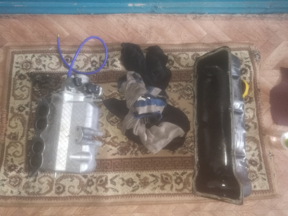 Покраска клапанной крышки и ресивера — Lada 2107, 1,6 л, 1998 года ...