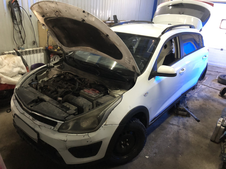 Kia Rio X-Line 2018 г. Ошибка C1206 — не работает датчик скорости ...