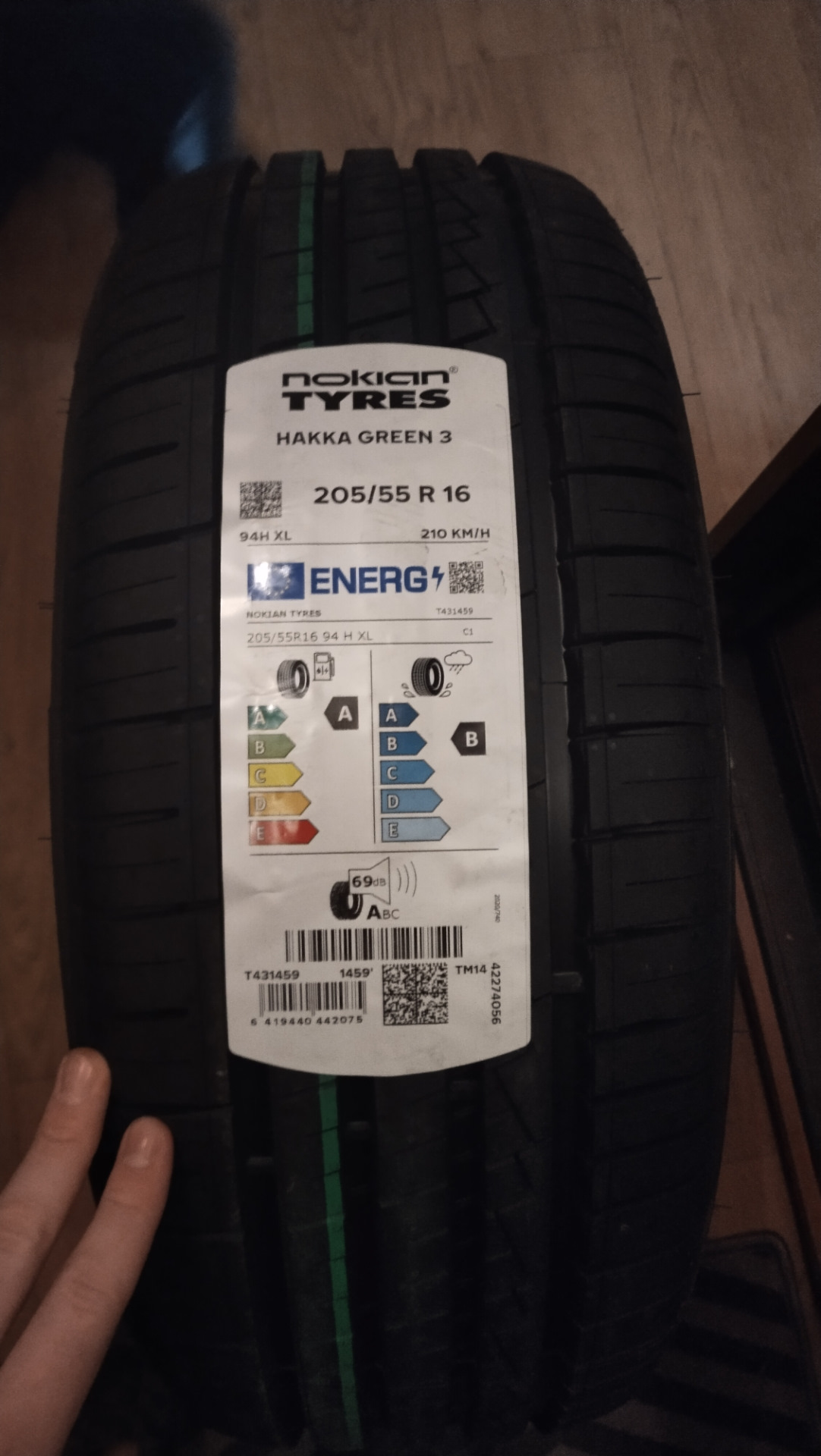 Летняя резина R16 205/55 — Toyota Corona Premio (T210), 2 л, 1998 года ...