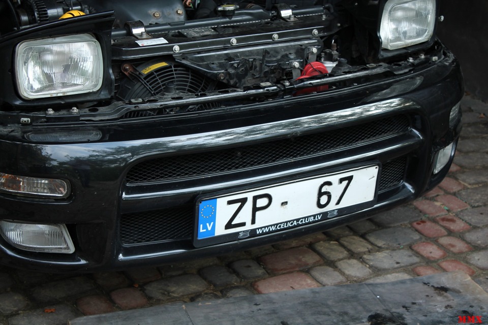 Карбоновый спойлер в лаке. — Toyota Celica (180), 2 л, 1991 года ...