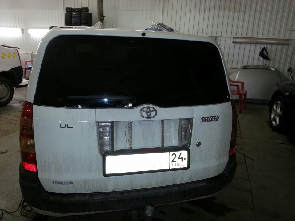 Тонировка — Toyota Succeed, 1,5 л, 2003 года | стайлинг | DRIVE2