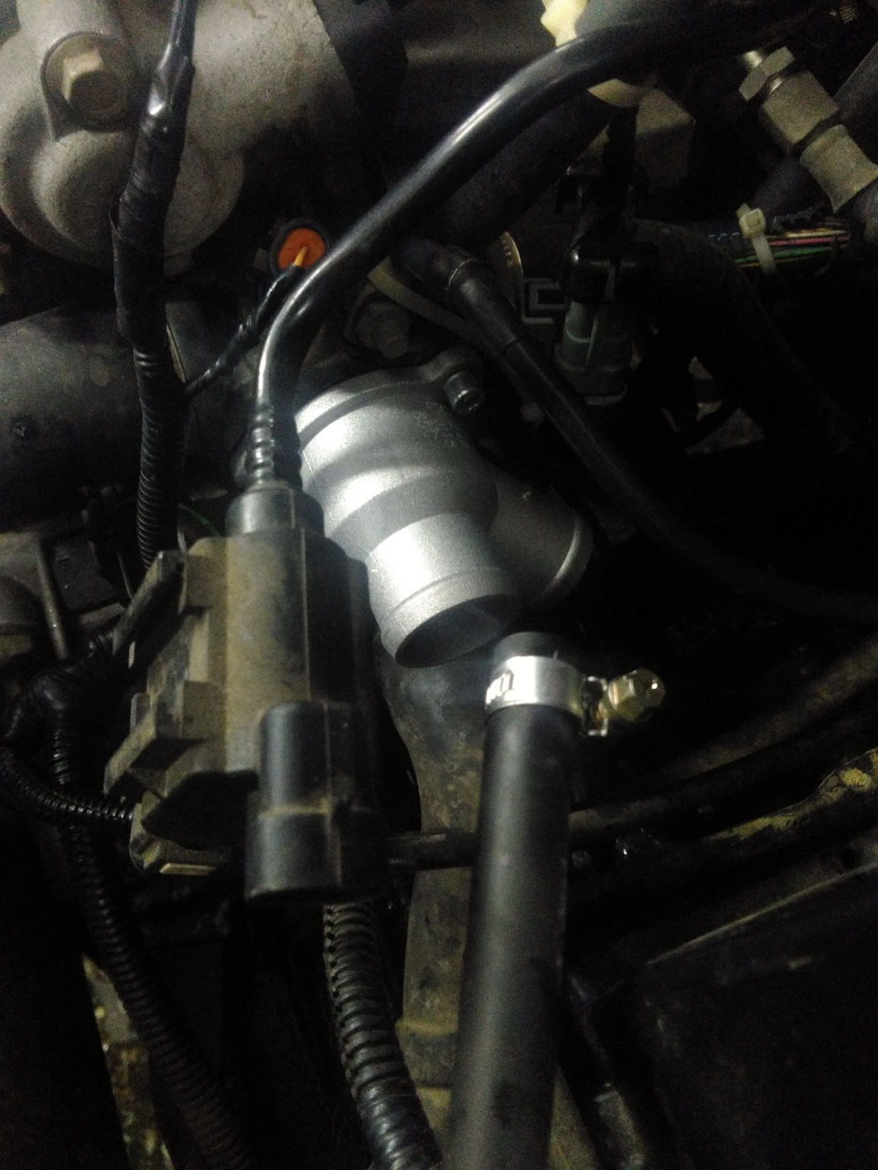 Устраняем течь тосола после моих золотых рук — Lada Калина хэтчбек, 1,6 ...