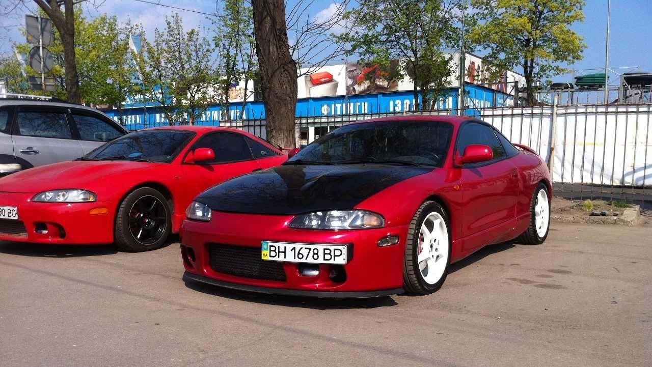 Mitsubishi Eclipse 2g Red