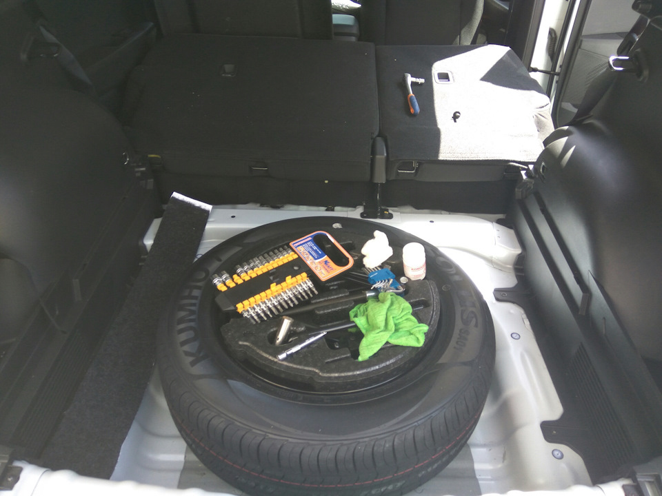 Лёгкая доработка багажника — Hyundai Creta (1G), 2 л, 2016 года ...