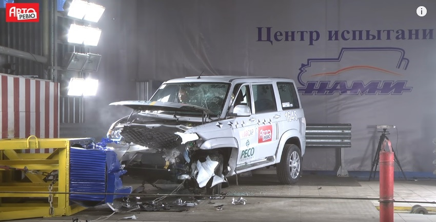 Автохлам. Повторный краш тест УАЗ Патриот. — Сообщество «Лада Веста ...