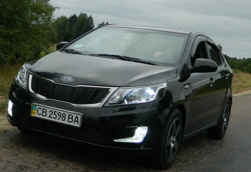 Установил оригинальные Противотуманные фары — KIA Rio (3G), 1,4 л, 2012 ...