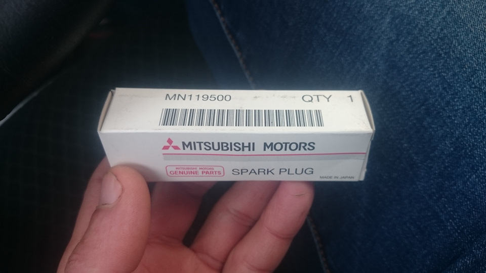 MN119500 Свеча зажигания Mitsubishi | Запчасти на DRIVE2