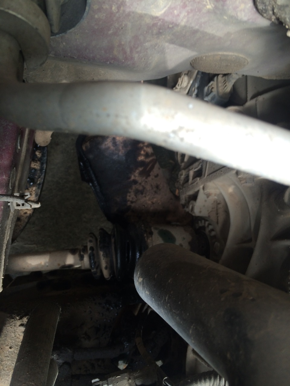 Лопнул пыльник шруса — Subaru Forester (SF), 2 л, 1998 года | поломка ...