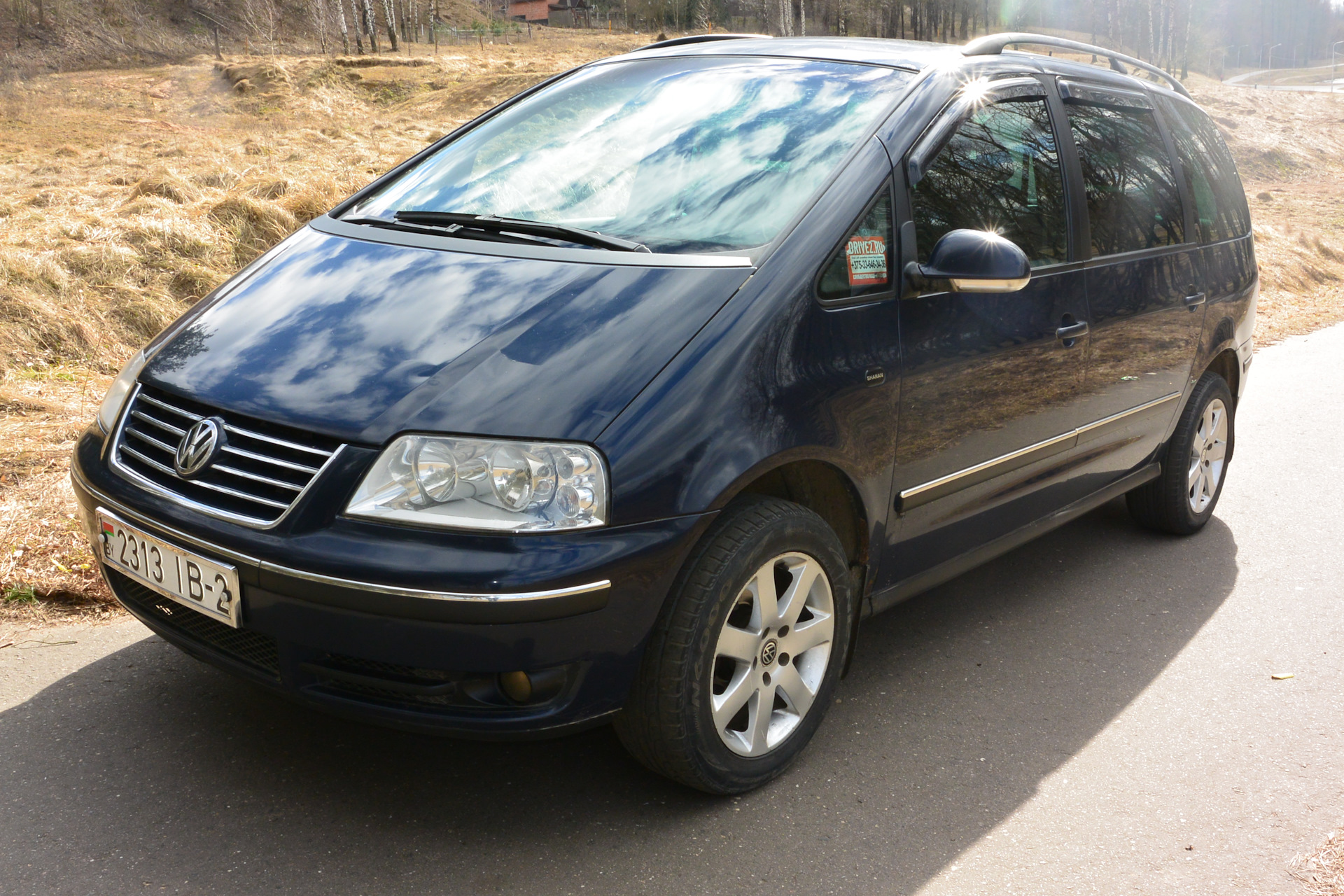 Volkswagen Sharan 2002 года