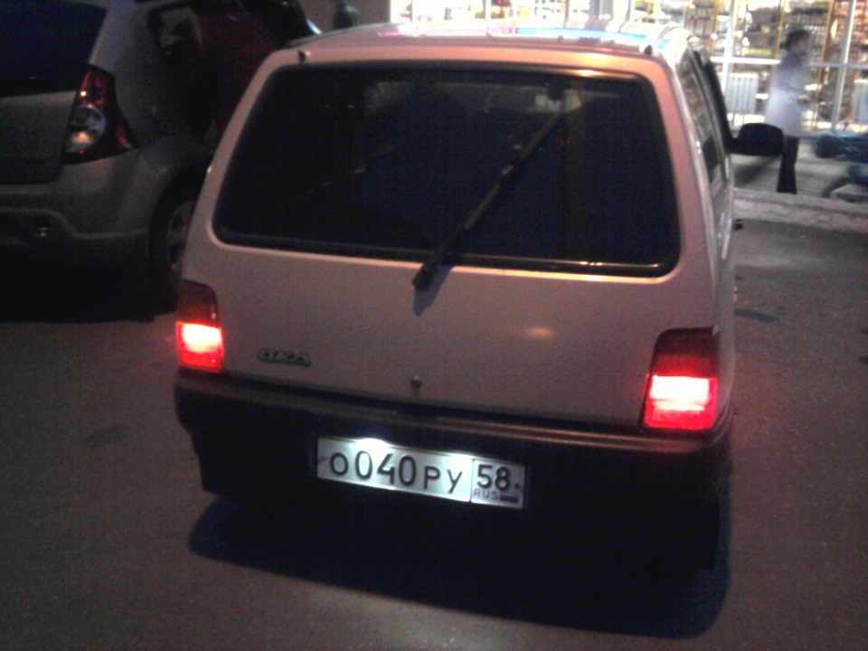 Установка ходовых огней + замена лампочек в габаритах — Lada 11113 Ока ...