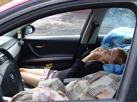 Красная раскладушка — BMW 3 series (E90), 2 л, 2007 года | путешествие ...