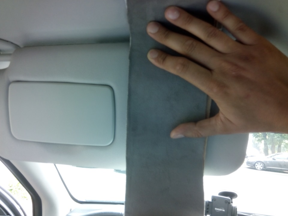 Решил я перетянуть потолок алькантарой… — Subaru Outback (BR), 3,6 л ...