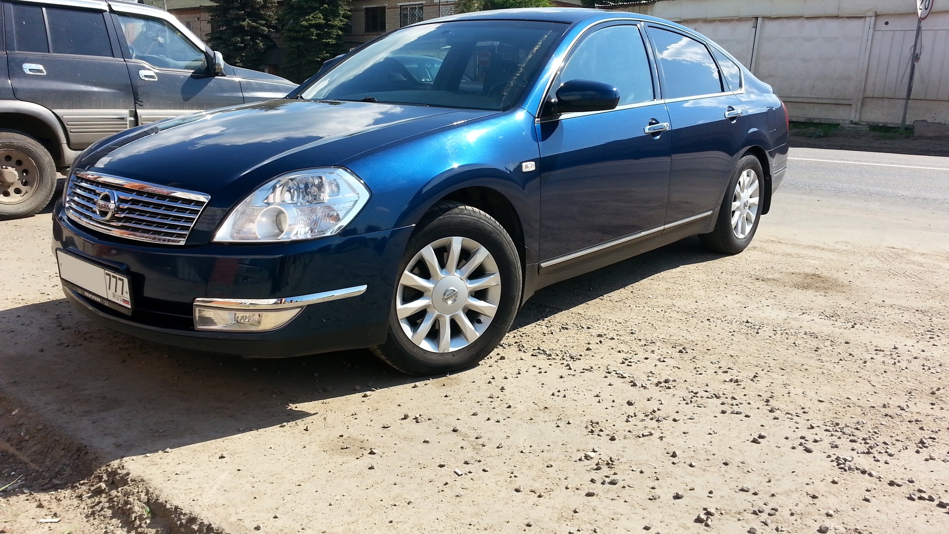 Nissan Teana (J31) 2.3 бензиновый 2007 | Синяя на DRIVE2