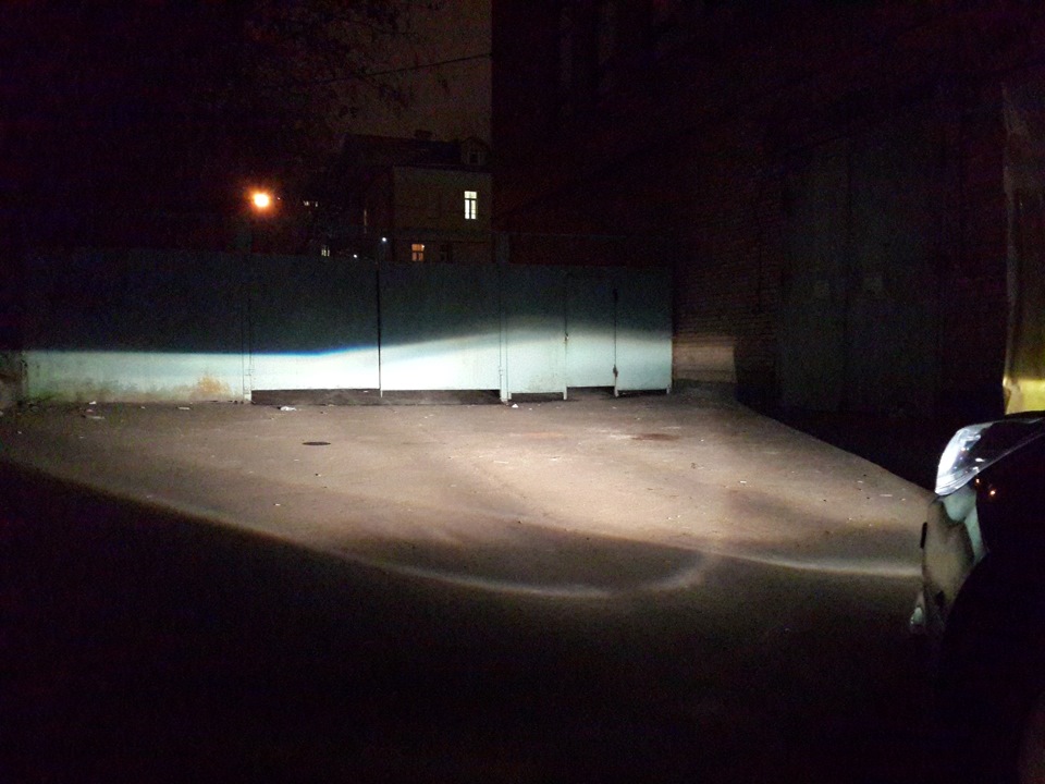 Ксенон VS Галоген в линзе под галоген. — Ford Focus III Hatchback, 2 л ...