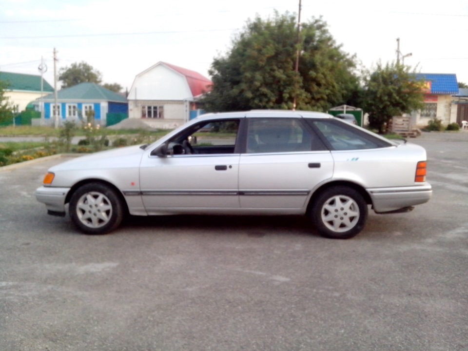 бюджетная пневмоподвеска. — Ford Scorpio I, 2 л, 1991 года | своими ...