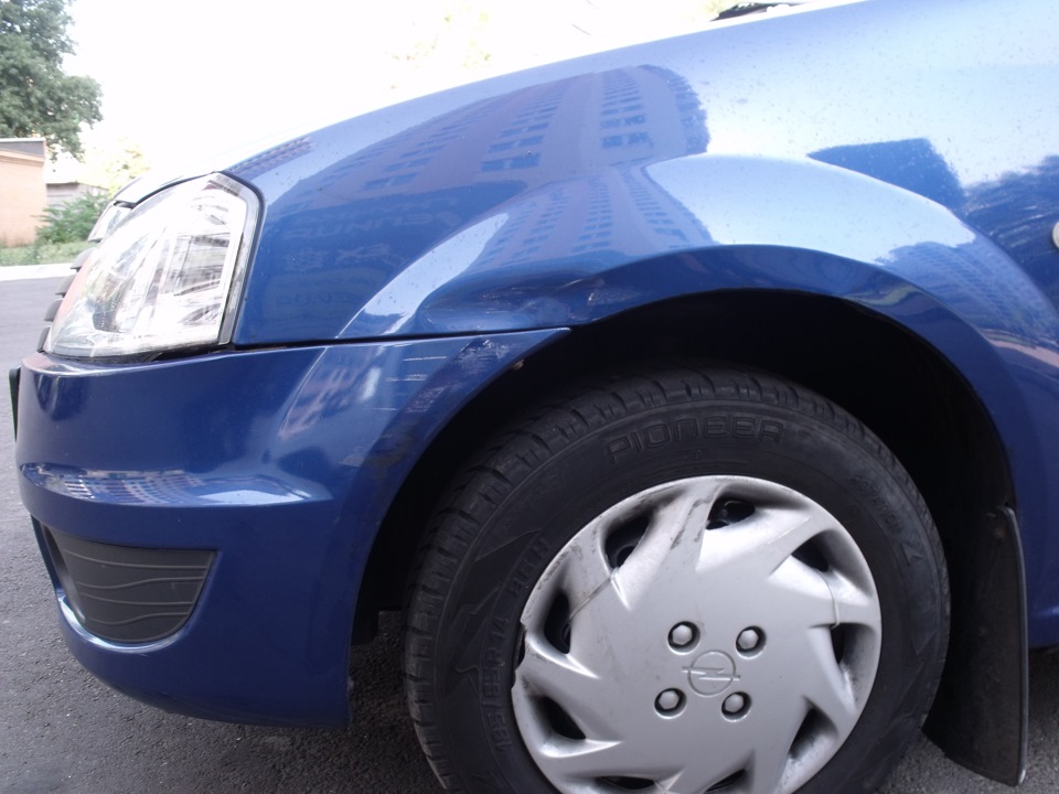 ДТП, ищу скрывшегося виновника — Renault Logan (1G), 1,4 л, 2009 года ...