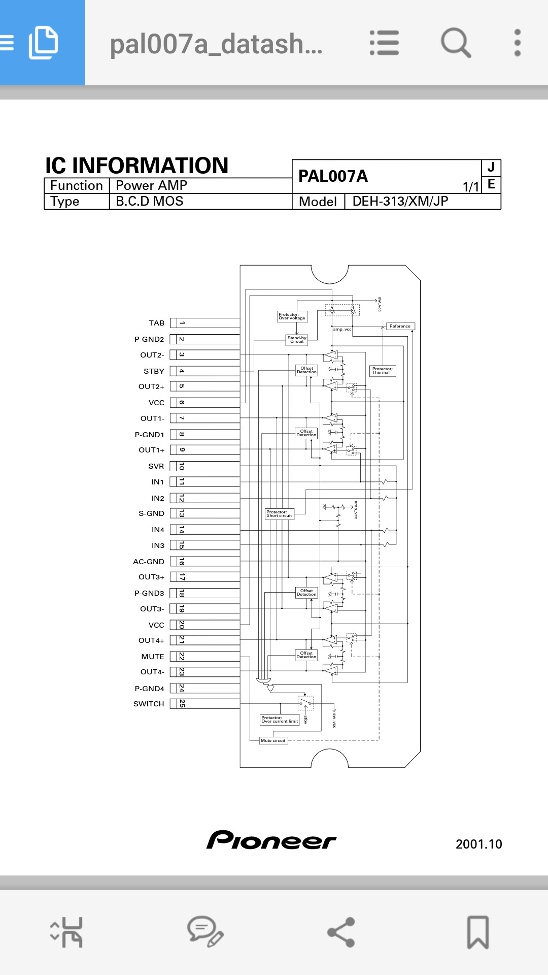 Pioneer mvh 150ub схема