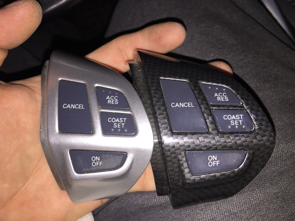 Замена кнопок на руле. Мульти и круиза. - Mitsubishi Lancer X, 1,8 л, 2008 года 