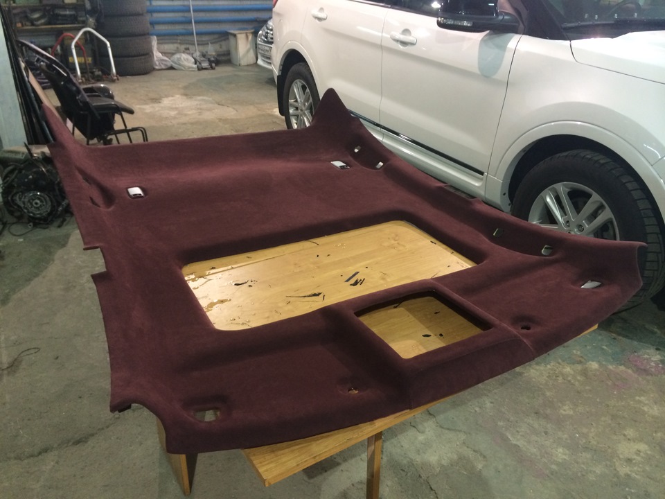 Потолок в алькантару (alcantara) new Nissan Teana — Auto-Works на DRIVE2