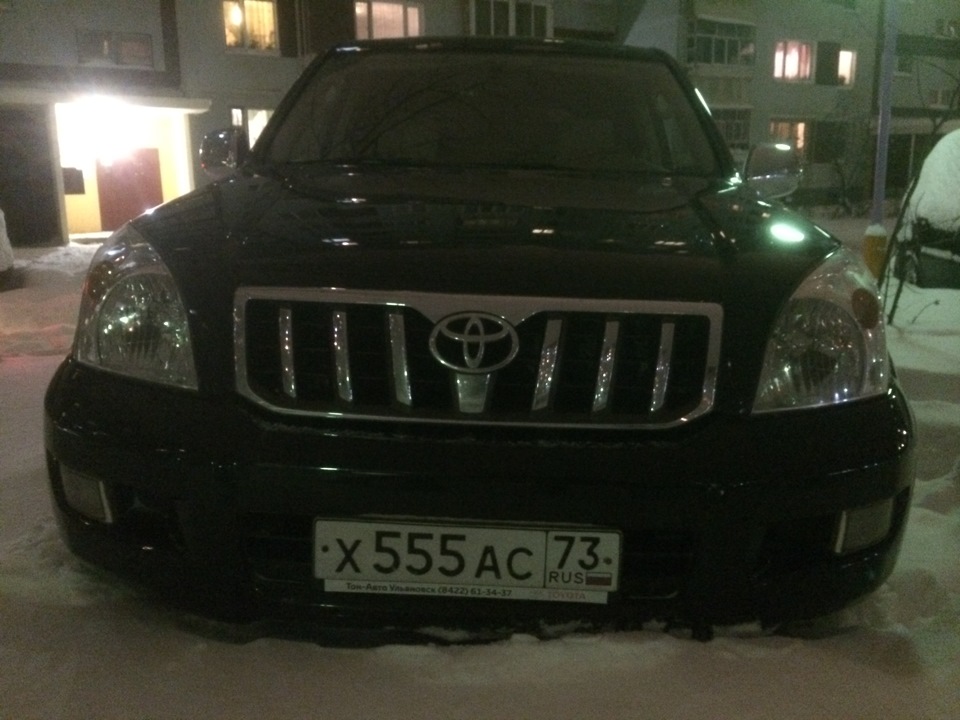 покупка машины, постановка на учет. — Toyota Land Cruiser Prado 120 ...