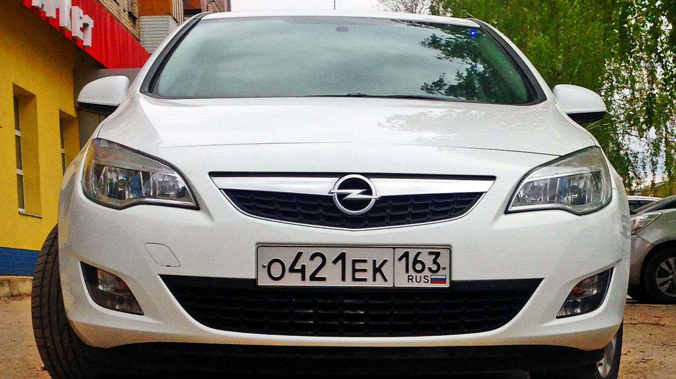 Opel Astra J 1.4 бензиновый 2011 | mr. white на DRIVE2