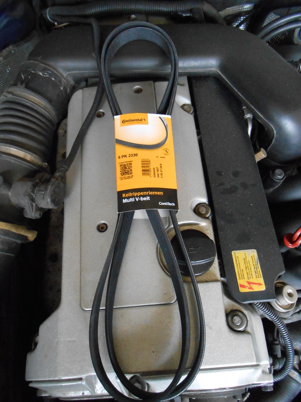 Свист приводного ремня. — Mercedes-Benz E-class (W124), 3,2 л, 1994 ...