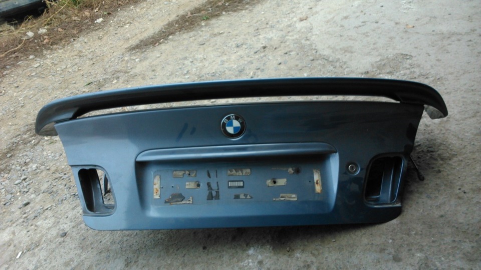 "Колхоз спойлер" — BMW 3 series (E46), 1,8 л, 1998 года | тюнинг | DRIVE2