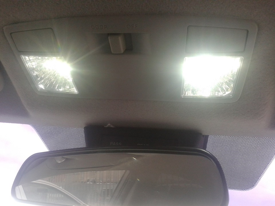 Замена лампочек в салоне на светодиоды. — Mazda 3 (1G) BK, 1,6 л, 2008 ...