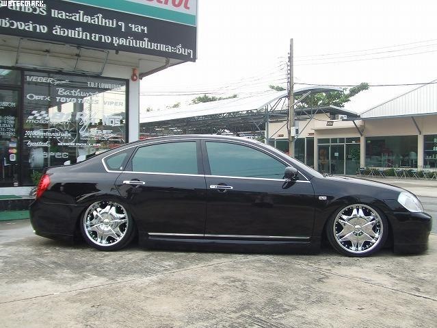 Занижение nissan teana j31