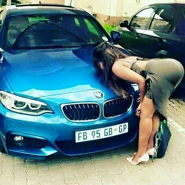 Девушка на BMW частное