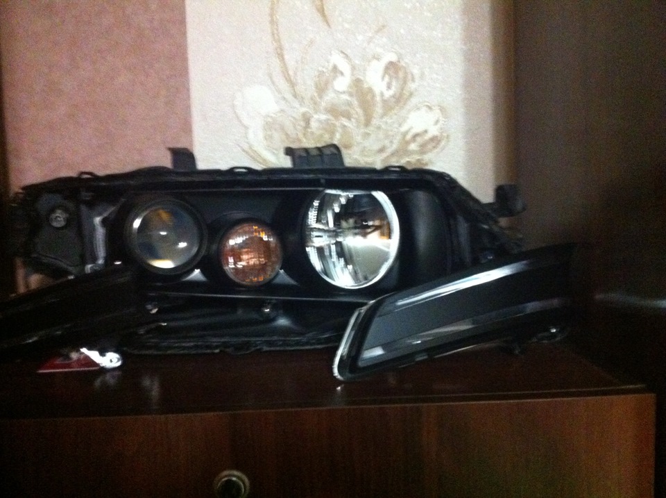 Как покрасить фары в черный, если никогда это не делал ? ч.1 — Honda ...