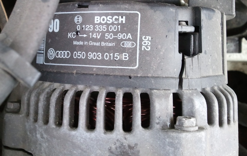 Генератор bosch 90a volkswagen схема