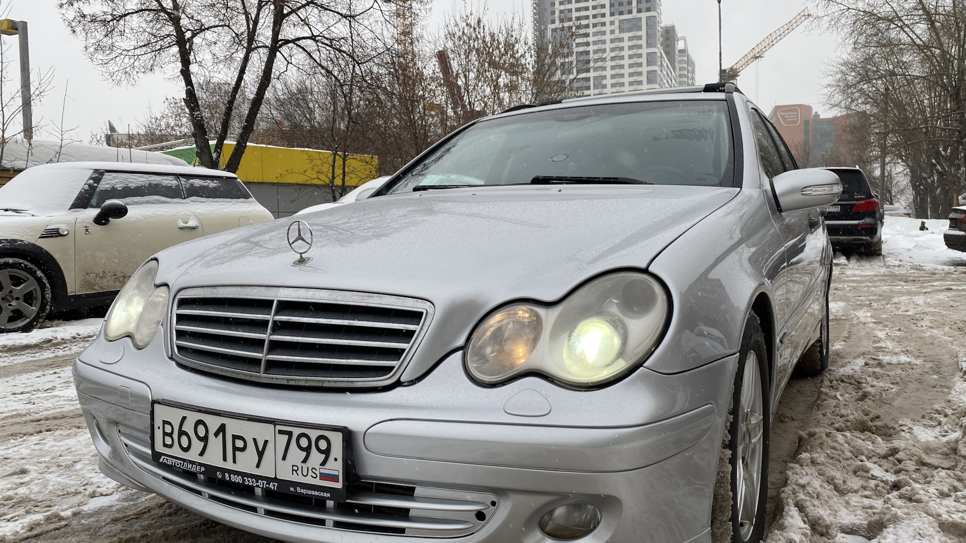 Продажа Mercedes-Benz C-class Estate (S203) 2005 (дизель, МКПП) — с  историей обслуживания — DRIVE2.RU